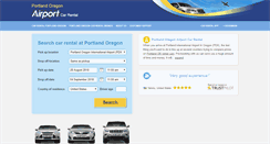 Desktop Screenshot of portlandairportcarrental.net